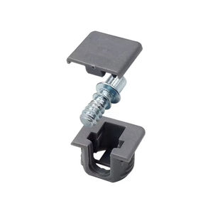 GQK Modern Simple Grey Plastic & Iron Furniture <b>Cabinet</b> <b>Shelf</b> Support with Easy Installation for Wall - Product Image 2