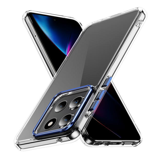 Clear Phone Case for Motorola G Stylus 5G 2025 Soft TPU Hard Back Cover Transparent Case for Moto G Power GStylus G Play 4G 2025