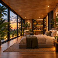 Nouvelle maison modulaire conteneurisée de type double étage, de haute qualité, pour l'Australie, avec chambre et restaurant en conteneur maritime