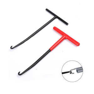 Poignée en forme de T tuyau d'échappement <span class=keywords><strong>clé</strong></span> <span class=keywords><strong>à</strong></span> ressort extracteur installateur crochets outil moto véhicule <span class=keywords><strong>électrique</strong></span> ressort crochet tirer outil - Product Image 2