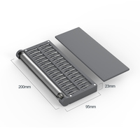 Mejor Mini destornillador eléctrico recargable sin poder tornillo conductor Kit con luz LED para teléfono móvil portátil gafas