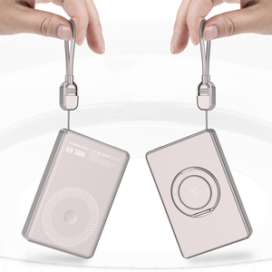 Mini PowerBank personnalisé <span class=keywords><strong>Super</strong></span> rapide 10000mAh charge sans fil PD 20W banques d'alimentation magnétiques portables <span class=keywords><strong>batterie</strong></span> <span class=keywords><strong>externe</strong></span> pour téléphone portable - Product Image 3