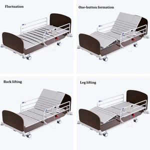 Lit médicalisé électrique multifonctionnel intelligent et réglable pour usage domestique, idéal pour prévenir les escarres chez les personnes âgées - Product Image 6