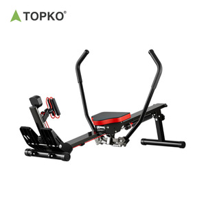 เครื่องกรรเชียงบกคุณภาพสูง TOPKO แบบสองใบพาย สำหรับใช้ในเชิงพาณิชย์และที่บ้าน เหมาะสำหรับการฝึกคาร์ดิโอ ฟิตเนส และการออกกำลังกายในยิม - Product Image 2