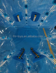 Adulto TPU / PVC cuerpo Zorb parachoques bola traje puntos de colores inflable burbuja fútbol - Product Image 4