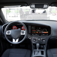 Autoradio tactile ZWNAV 24,6'' pour Dodge Charger 2011-2019, lecteur multimédia vidéo Android 15, stéréo GPS Carplay TS10