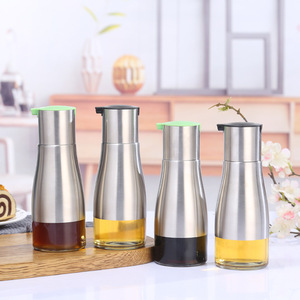 Dispenser per Olio in Acciaio Inox Premium con Beccuccio Anti-Goccia - Product Image 2