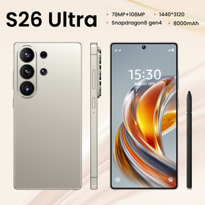 Global new S26 Ultra 5G smartphone camera unlocked with facial recognition and fingerprint recognition dual SIM card - Product Image 1