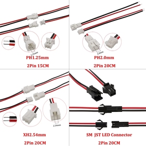 5Pin Vrouwelijke Mannelijke Jst Ph 2.0 2.0Mm Pitch Terminals Draad Connector Kabel - Product Image 4