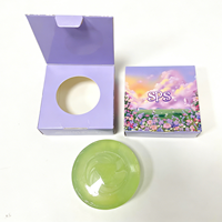 Pochettes d'emballage pliables écologiques Yuecheng avec fenêtre transparente et pelliculage mat pour savons faits maison, parfums et cosmétiques