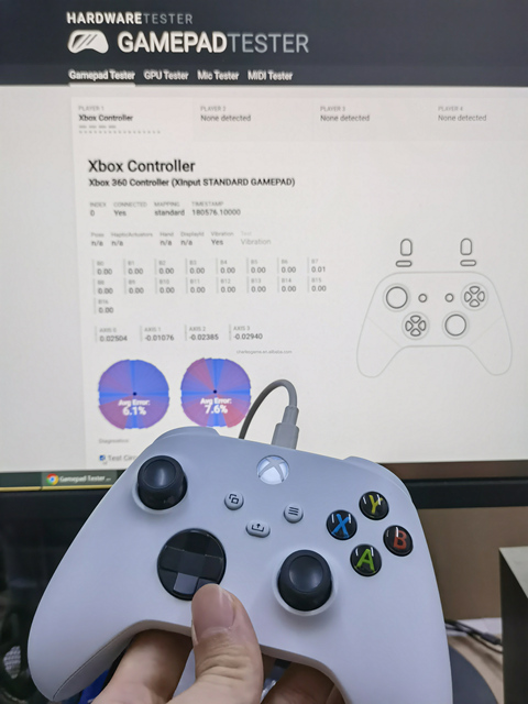 Original Refurbish for xbox Series Controller Replacement Colors