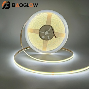 8mm DC12V/24V COB Smart Light Strip 10.5W/M 2700K 3000K 4000K 6000K Warm White Light Led Strip - Product Image 1