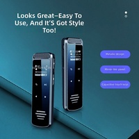 Enregistreur vocal portable Q55, commande vocale intelligente, appareil d'enregistrement MP3 multifonctionnel pour les étudiants, les cours et les études