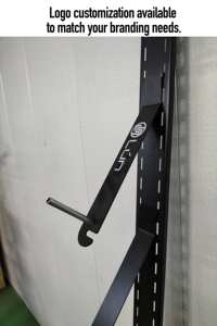 Présentoir vertical réglable de roue de bicyclette <span class=keywords><strong>pour</strong></span> le support de vélo fixé au <span class=keywords><strong>mur</strong></span> de roue de salle d'exposition de magasin <span class=keywords><strong>pour</strong></span> le logo d'OEM d'axe de QR Thru - Product Image 6