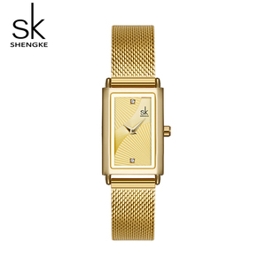 Alloy Square Rhinestone Wristwatch Ladies Casual <b>Watch</b> Daily Wear Wholesale - Product Image 2