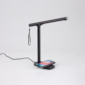 EGH Portable Magnetic Detachable Aluminum Type-<b>c</b> Port <b>Table</b> Lamps With Phone Wireless Charging Eye-Caring Led Desk Light - Product Image 5