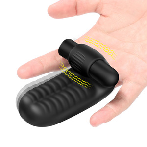 10 Frequenzen Batterie USB-Aufladung Klitoris-Stimulator <span class=keywords><strong>G</strong></span>-Punkt Vibrationsmassagegerät Wasserdichter Fingervibrator für Frauen - Product Image 1