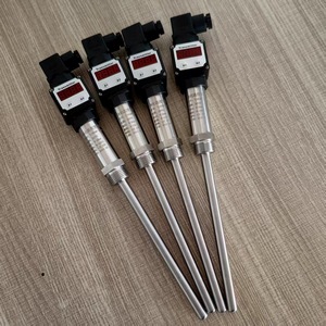 Hirschmann Temperature Transmitter PT100 4-20mA Thread Type Digital Display RS485 Output 0-10V Electrical Engineering - Product Image 2
