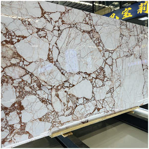 แผ่นหินอ่อนสีชมพู Calacatta Rosso ขัดเงาสำหรับปูพื้นห้องน้ำ ห้องครัว และเคาน์เตอร์ในโรงแรมหรูและบ้านพักตากอากาศระดับไฮเอนด์ - Product Image 6