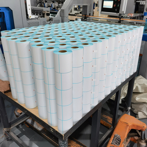 Eco Friendly Phenol Free Self Adhesive Label Sticker <b>Sheet</b> 100x150mm 4"x6" E-commerce Sellers Thermal Shipping Label Paper Roll - Product Image 1