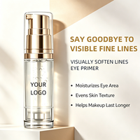 Sérum Base Yeux Effet Flou Doux, Lisse les Ridules, Crème Hydratante pour les Yeux, Base de Fard à Paupières Soyeuse Non Collante Longue Tenue, Logo Personnalisé