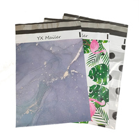 Sacs de courrier gris Poly, imprimés personnalisés, enveloppe, pour la livraison de courrier, de courrier, 50 unités