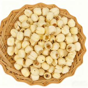 بذور اللوتس المجففة الجديدة المختارة مع إزالة النوى ، بذور اللوتس البيضاء للطعام ، مكونات العصيدة - Product Image 2