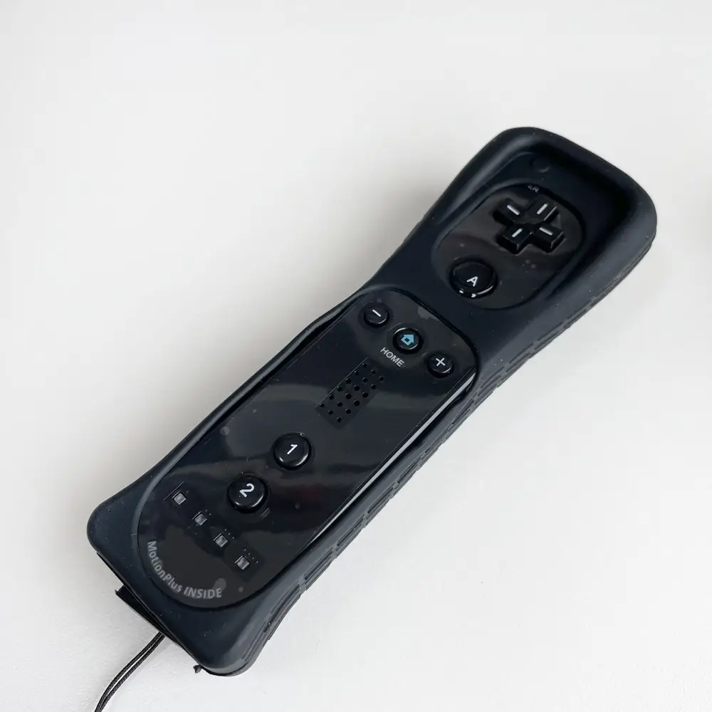 Controle remoto embutido 2 em 1, joystick com fio e controle remoto para wii com cabo, para console u