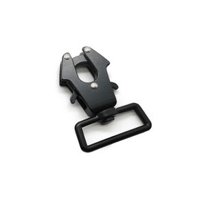 Abrazaderas de cinturón con Clip de rana de liberación de mascotas con autobloqueo negro Hebillas de collar de hardware Tipo de ganchos Enlace de conexión - Product Image 4