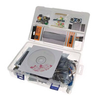 Kit de Démarrage RFID pour Arduino UNO R3 Version Améliorée, Suite d'Apprentissage Électronique DIY avec Boîte de Vente, IIC et Ultrason