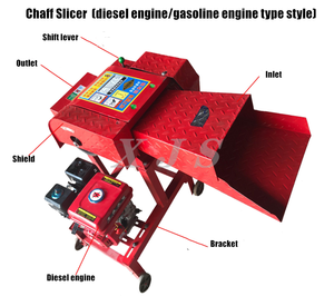 Coupeuse d'herbe de maïs de <span class=keywords><strong>pelouse</strong></span> diesel pour le sri lanka machine électrique de coupeur de paille d'herbe de ferme laitière d'animal d'essence - Product Image 4