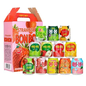 韩国高级238毫升果味饮料多味果汁