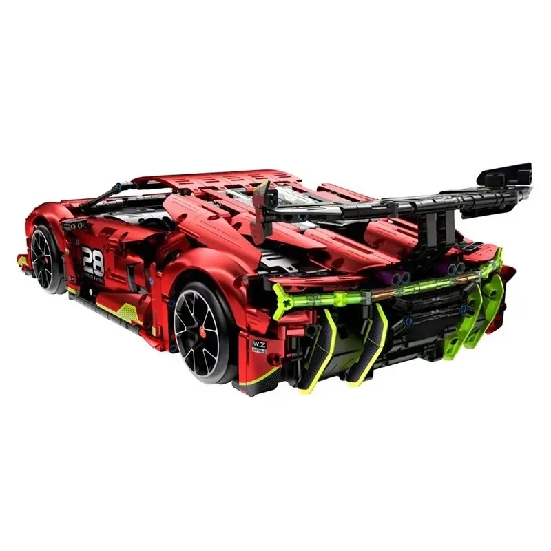 IM.MASTER 9828-2 MOC Technical RC Racing Sports Car 2202pcs