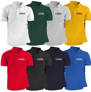 Custom Plus Size 170 Gram 100% Polypropylene Single Pique Unisex Uniform Men's Clothing Women's Polo T-Shirts