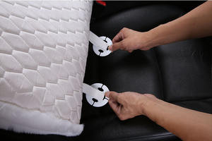 Funda Universal de Lujo para Asiento de Coche de Piel Sintética Suave con Cojín para Asiento de Coche para HONDA/<span class=keywords><strong>TOYOTA</strong></span>/KIA/BMW - Product Image 6