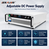 Alimentation électrique CC réglable CE ROHS 5000W 2.5A 4A 5A 8A à courant élevé, régulation CV CC