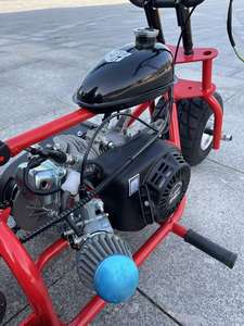 Kart à pédales 2026, dernier modèle, moteur quatre temps, mini <span class=keywords><strong>trike</strong></span> à dérive avec une vitesse maximale de 60 km/h, roues de dérive, cascades, course en plein air - Product Image 5