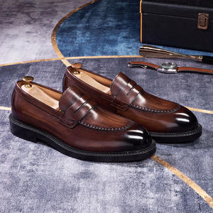 Chaussures pour hommes en cuir véritable de haute qualité, design original, imperméables, pour les occasions formelles, décontractées et élégantes, automne - Product Image 5