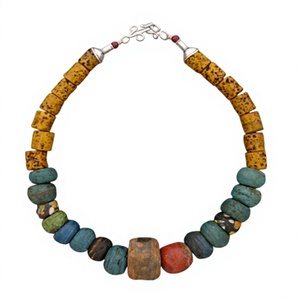 Collar de Resina Acrílica de Moda para Mujer de la Mejor Calidad, Novedad, Joyería de Resina con Encanto Indio, Estilo Ángel, Venta al por Mayor para Fiestas - Product Image 1