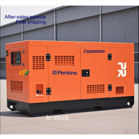 Prix du générateur diesel super silencieux triphasé 22kw 27.5kva d'électricité bon marché