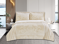 Couette en flanelle gaufrée éclairée et non éclairée 4 ensembles