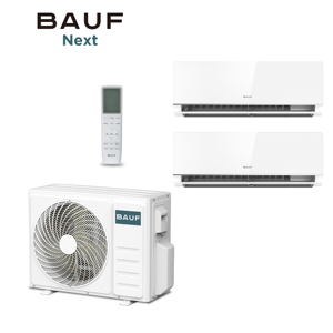 Climatiseur Multi-Split BAUF A+++ 1-2 18000 BTU R32 Pompe à Chaleur Système Mini-Split Domestique 1-vers-2 Multi-Split - Product Image 2