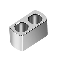 Adaptateur audio double jack 3,4 mm en alliage d'aluminium, séparateur en Y, connecteur de câble pour écouteurs et casque