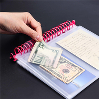Fundas Protectoras Transparentes para Hojas A4 y B5, con Solapa, Bolsillo Único, Carga Lateral, de Polipropileno, para Archivar Documentos
