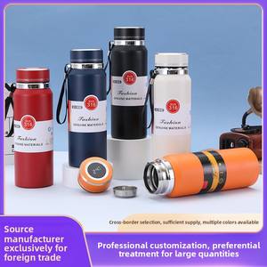 Simple 316 acero inoxidable 304 taza de <span class=keywords><strong>sol</strong></span> aislada al aire libre portátil deportes hervidor de agua gran capacidad moderna estrella Sling - Product Image 5