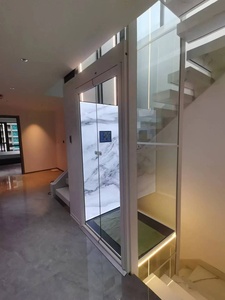 Thiết kế hiện đại gearless lực kéo thủy lực Ổ nâng thang máy với hiệu suất tuyệt vời - Product Image 2