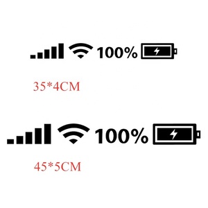 Autocollants <span class=keywords><strong>de</strong></span> pare-brise Signal WiFi puissance décalcomanies en vinyle pour téléphone portable autocollants <span class=keywords><strong>de</strong></span> voiture accessoires décoratifs extérieurs Auto décalcomanies - Product Image 6