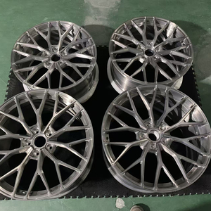 Jantes forgées grises brossées 19 20 21 22 pouces <span class=keywords><strong>5</strong></span> trous, roues légères pour <span class=keywords><strong>Tesla</strong></span> Lexus Genesis Ferrari Audi Porsche - Product Image 1