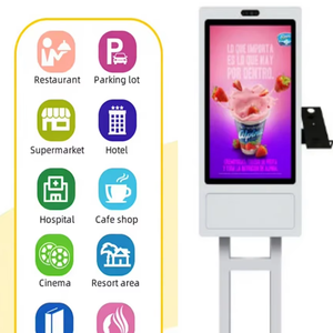 Kiosco Interactivo con Pantalla Táctil WUXIN de 21.5, 23.8, 27, 32 y 43 Pulgadas para Autoservicio de Helados, Kioscos de Pago para Exhibición de Información - Product Image 1