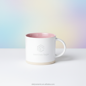 <span class=keywords><strong>Taza</strong></span> <span class=keywords><strong>de</strong></span> Café <span class=keywords><strong>de</strong></span> Cerámica <span class=keywords><strong>Blanca</strong></span> Personalizada <span class=keywords><strong>de</strong></span> 12 oz <span class=keywords><strong>con</strong></span> <span class=keywords><strong>Interior</strong></span> Rosa y Negro, <span class=keywords><strong>Taza</strong></span> <span class=keywords><strong>de</strong></span> Té <span class=keywords><strong>de</strong></span> Gres para Regalos Empresariales - Product Image 3